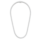 Classic Natural Diamond Tennis Necklace