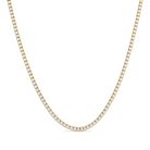 Classic Natural Diamond Tennis Necklace