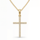 Diamond Pave Cross Necklace