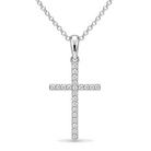 Diamond Pave Cross Necklace
