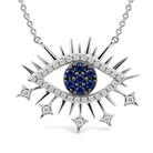 Diamond Celestial Evil Eye Necklace