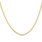 Micro Cuban Link Gold Chain Necklace