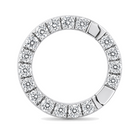 Round Link Diamond Charm Enhancer worn on hand