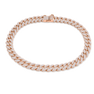 Classic Miami Cuban Link Diamond Bracelet