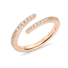 Diamond Wrap Pinky Ring