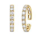 Pave Gemstone Ear Cuff