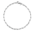 Paper Clip Gold Chain Anklet
