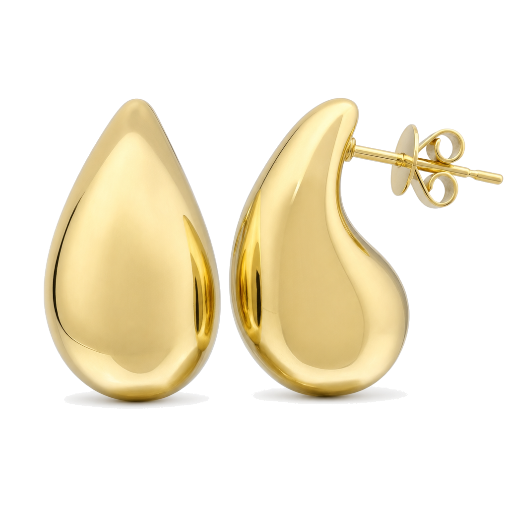 Drop Gold Earrings