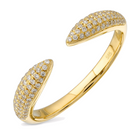 Micro Pave Diamond Claw Ring
