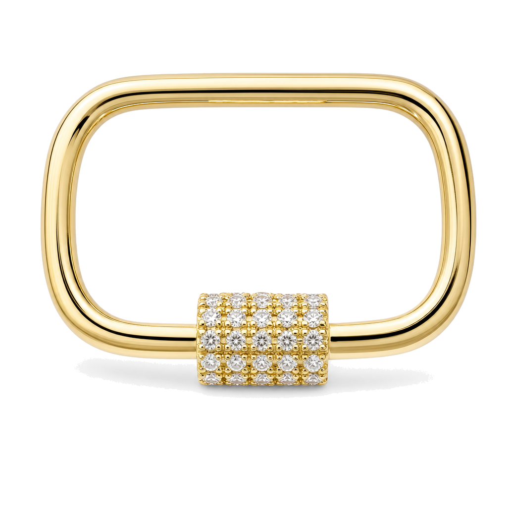 Carabiner Lock Diamond Charm Enhancer