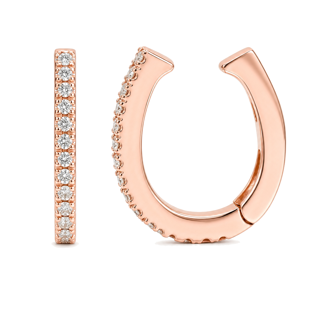 Micro Pave Diamond Ear Cuff