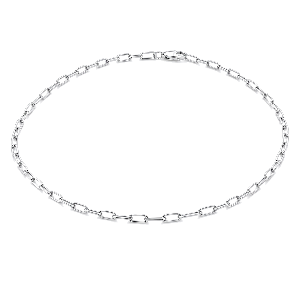 Diamond Cut Cable Link Chain Gold Bracelet