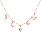 Petite Charms Diamond Necklace