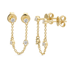 Chained Diamonds Earrings