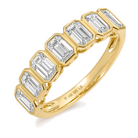 Emerald Cut Lab Diamond Ring