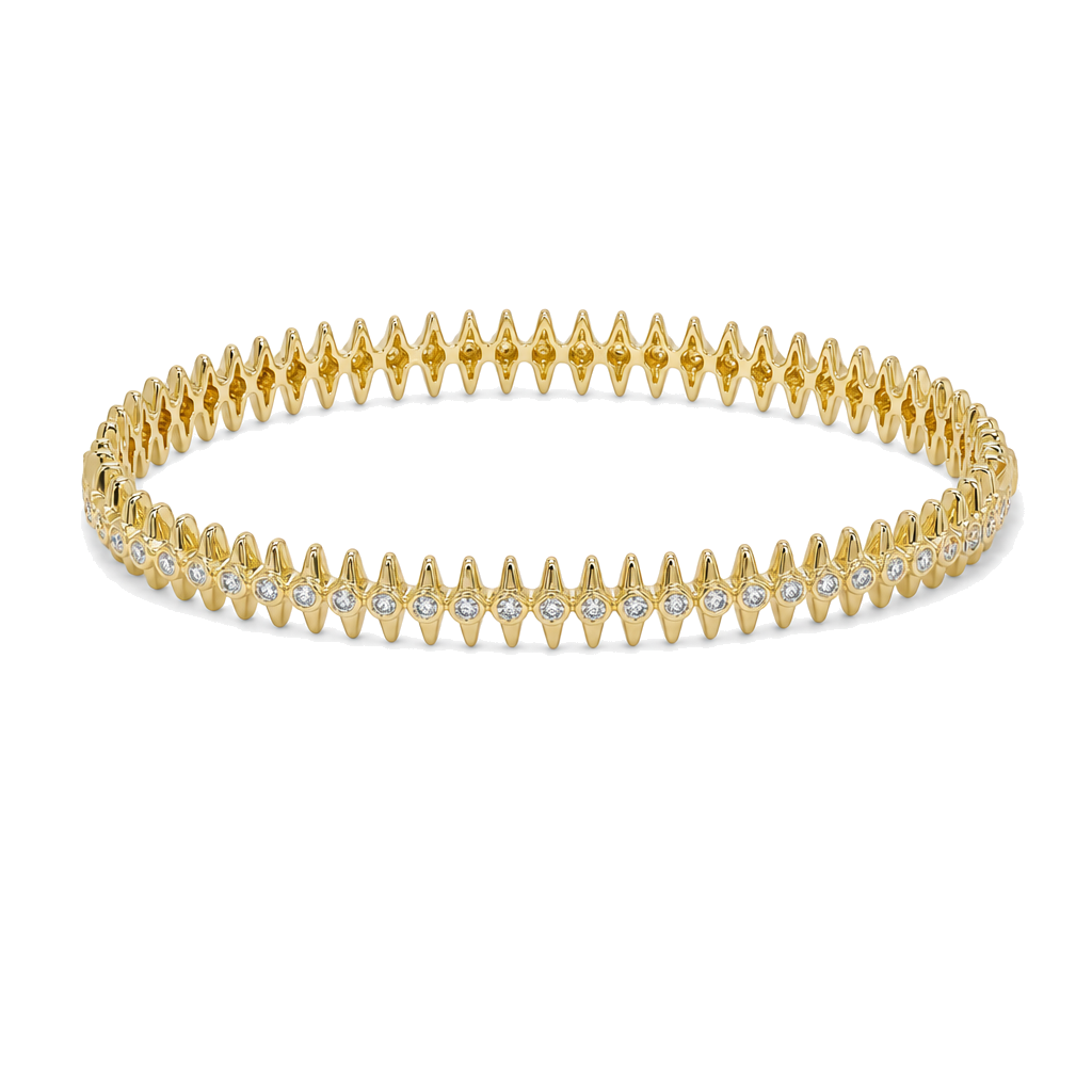 Pinnacle Diamond Bangle