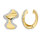 Wavy Diamond Ear Cuff