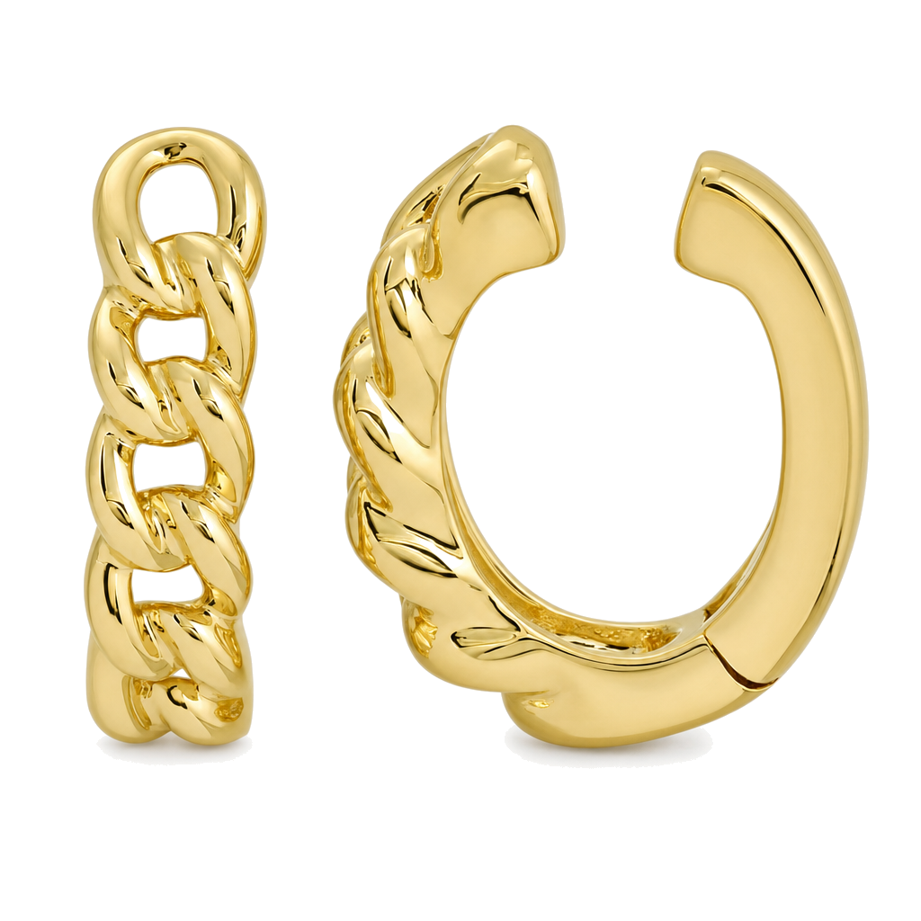 Cuban Link Gold Ear Cuff