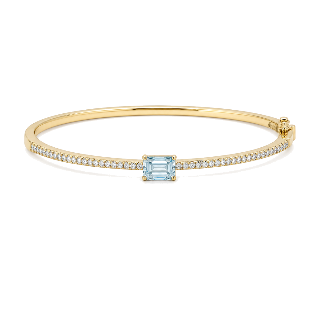 Capri Diamond Bangle