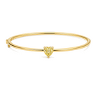 Saffron Diamond Bangle