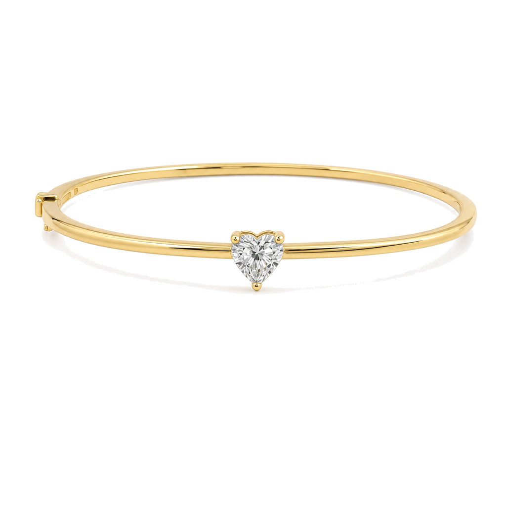 Coeur Diamond Bangle