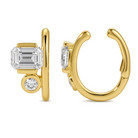Crescent Diamond Ear Cuff