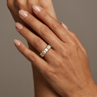 Zara Diamond Ring — model shot