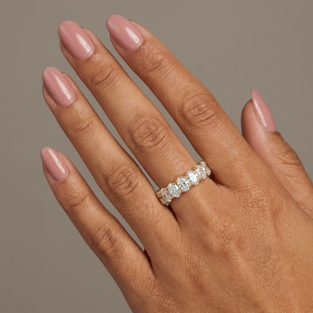Reverie Diamond Ring — model shot