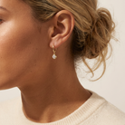 Orion Diamond Earrings — model shot