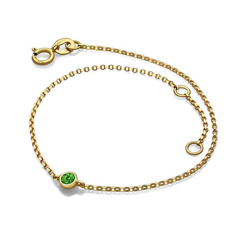 August Birthstone Peridot Bead Bracelet – Murphy Pitard Jewelers