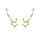 Elegant gold constellation earrings with sparkling gemstones from our exclusive jewelry collection.