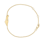 Land Of Israel Diamond Accented Bracelet ©, diamond, Izakov Fine Jewelry