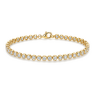 Bezel Lab Diamond Tennis Bracelet