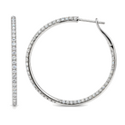 Inside-Out Lab Diamond Hoop Earrings