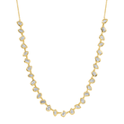 Multi Shape Lab Diamond Necklace by Izakov Fine Jewelry featuring 14K gold and assorted lab-grown diamonds.