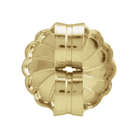 14K Gold Earring Back, designed for secure wear, by Izakov Fine Jewelry, featuring a friction push back butterfly style.