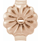14K Gold Earring Back designed for secure fit, featuring a stylish butterfly design by Izakov Fine Jewelry.