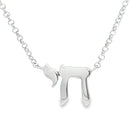Hebrew Chai Gold Necklace by Izakov Fine Jewelry, crafted in 14K gold, symbolizing life and elegance.