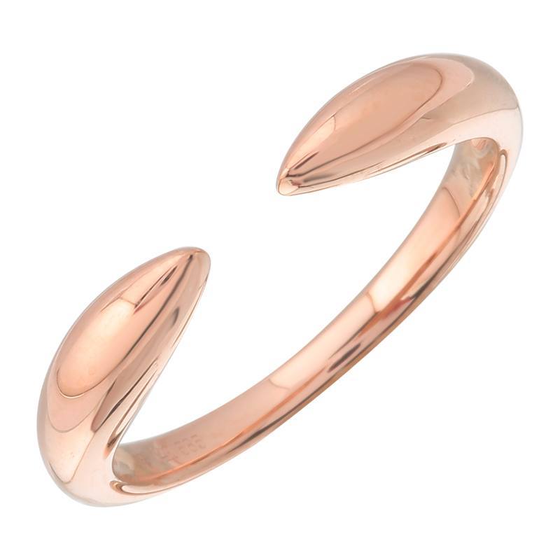 14K Gold Claw Ring 6.5 / Rose Gold Izakov Diamonds + Fine Jewelry