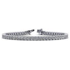 14K Gold Oval Diamond Tennis Bracelet - Bracelets - Izakov Diamonds + Fine Jewelry