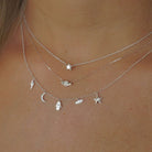 14K Gold Petite Charms Diamond Necklace Izakov Diamonds + Fine Jewelry
