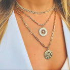 14K Gold Petite Micro Pave Cuban Link Diamond Choker Necklace Izakov Diamonds + Fine Jewelry