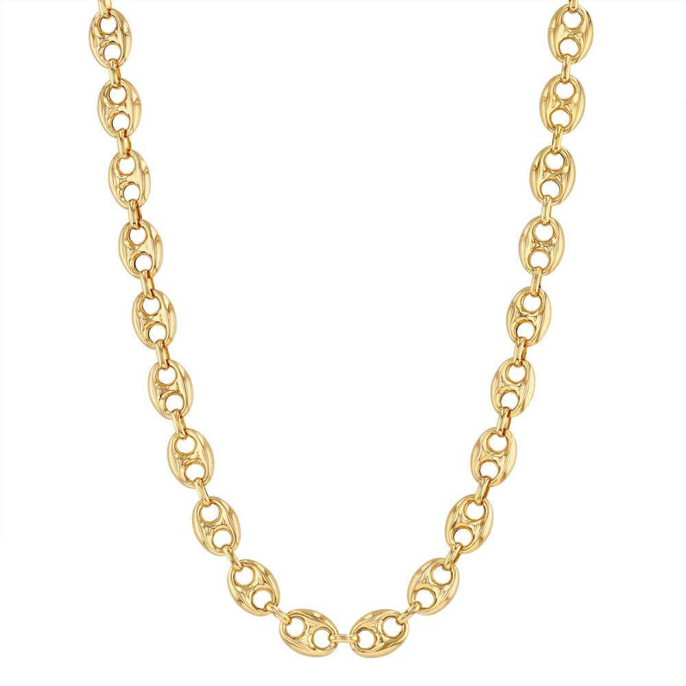 Elegant gold chain necklace from our premium jewelry collection, perfect for adding a touch of luxury to any ensemble