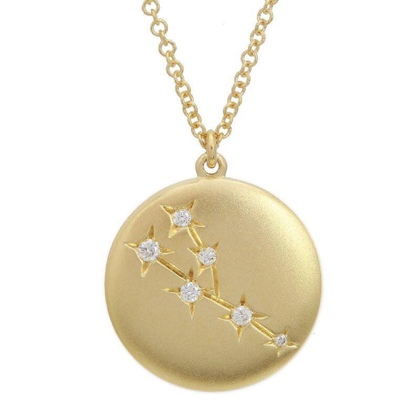 Pandora Gold Taurus Zodiac Dangle :: Pandora Shine TM 762707C01 ::  Authorized Online Retailer