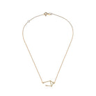 18K Gold Libra Constellation Diamond Necklace - Necklaces - Izakov Diamonds + Fine Jewelry