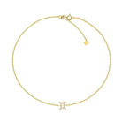 18K Gold Zodiac Sign Diamond Bracelet Izakov Diamonds + Fine Jewelry